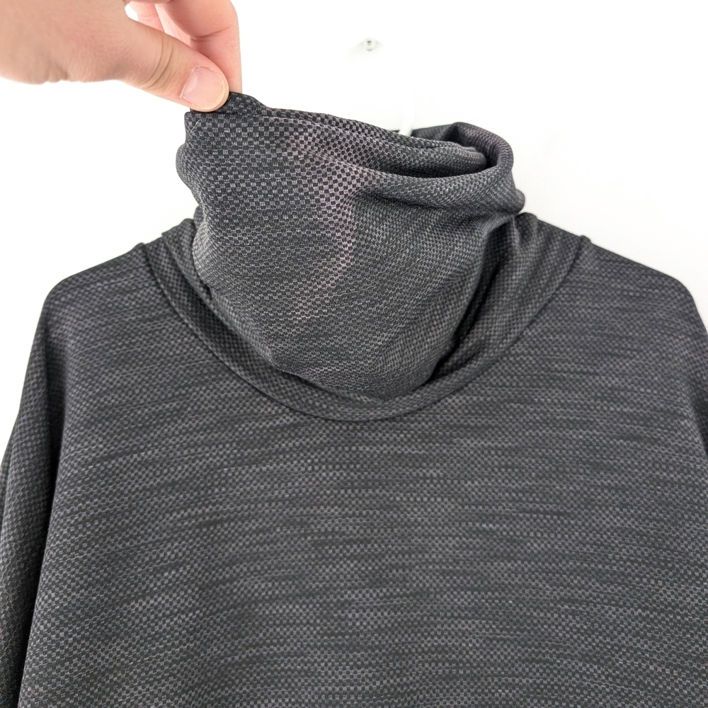 2/15$ Mondetta Cowl Neck Pullover Womens Athleisure Top Stretch Cozy Gray~ Small - Picture 10 of 11